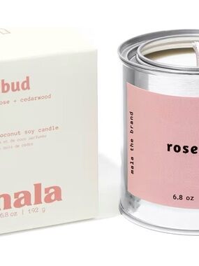 Mala Candle- Rosebud